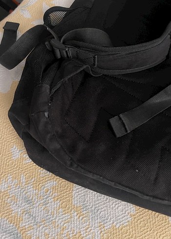 Siyah Fermuarlı Erkek Sırt Çantası - Görsel 4