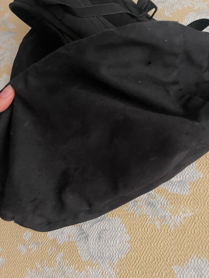 Siyah Fermuarlı Erkek Sırt Çantası - Görsel 5