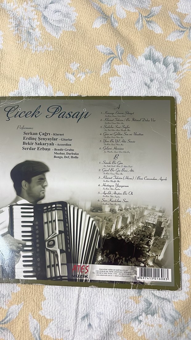 Çiçek Pasajı Osmanlıca Kitap - Görsel 2