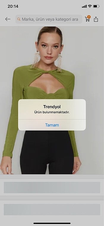 l Beden Yeşil bluz