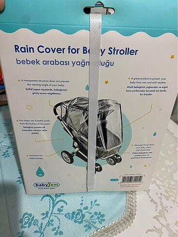BabyJem Bebek arabası yağmurluğu