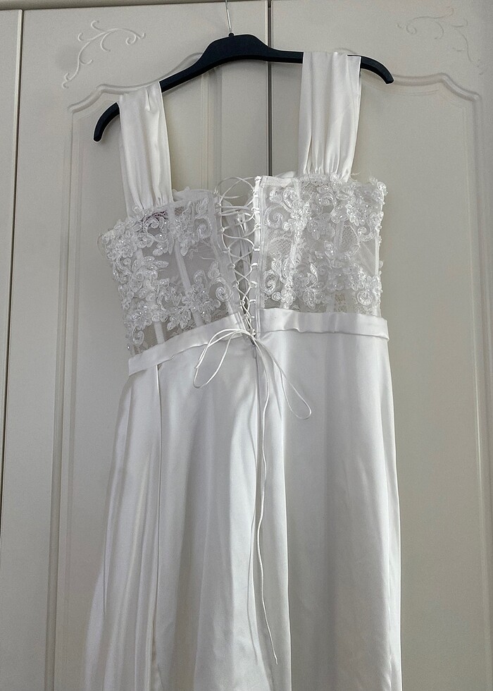 Gelinlik,nikah elbisesi,sünnet annesi - Görsel 3