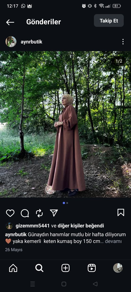 kadın tesettür elbise - Görsel 5