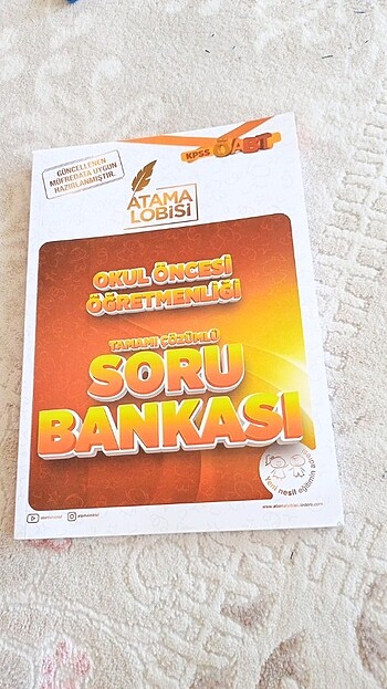 ÖABT Okulöncesi öğretmenliği atama lobisi soru bankası 