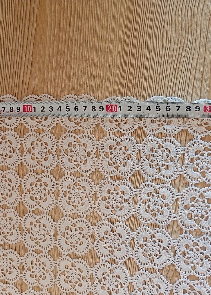 Dantel Masa Sehpa Televizyon Örtüsü - Görsel 4