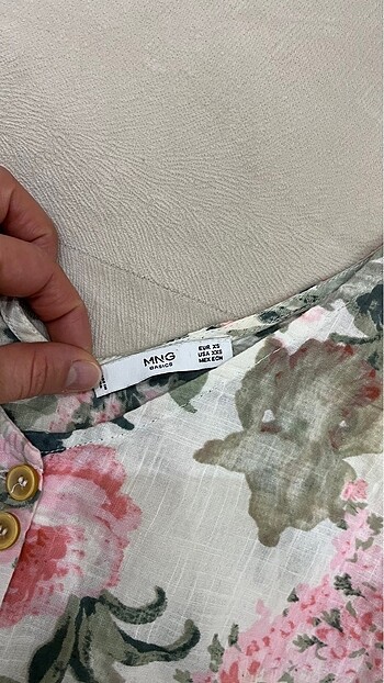 xs Beden çeşitli Renk Mango yazlık bluz
