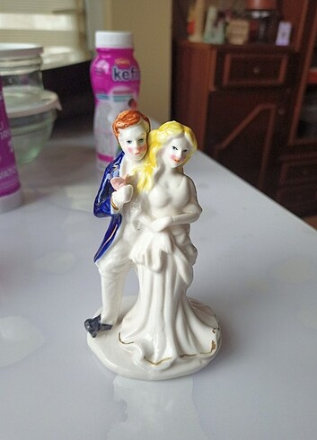 Gelin damat porselen biblo 