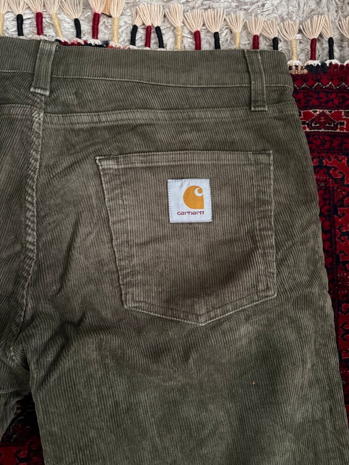 Carhartt unisex kadife pantolon — görsel 2/9