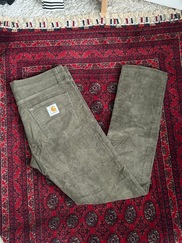 Carhartt unisex kadife pantolon — görsel 9/9