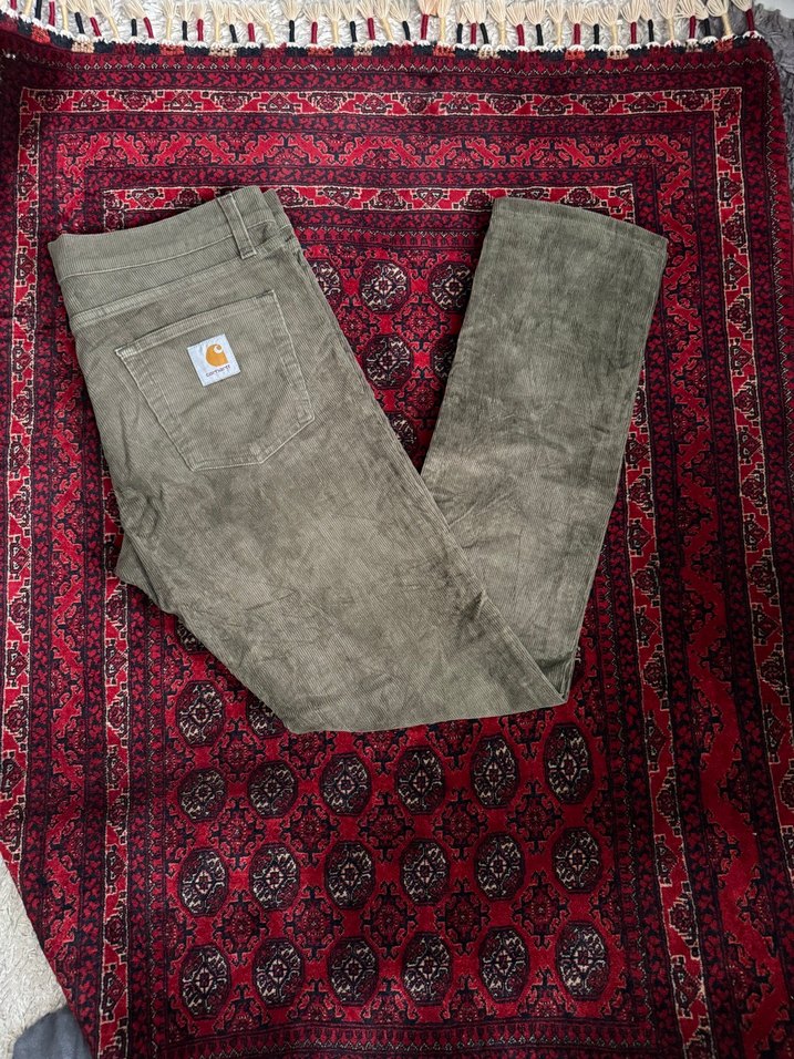 Carhartt unisex kadife pantolon — görsel 8/9