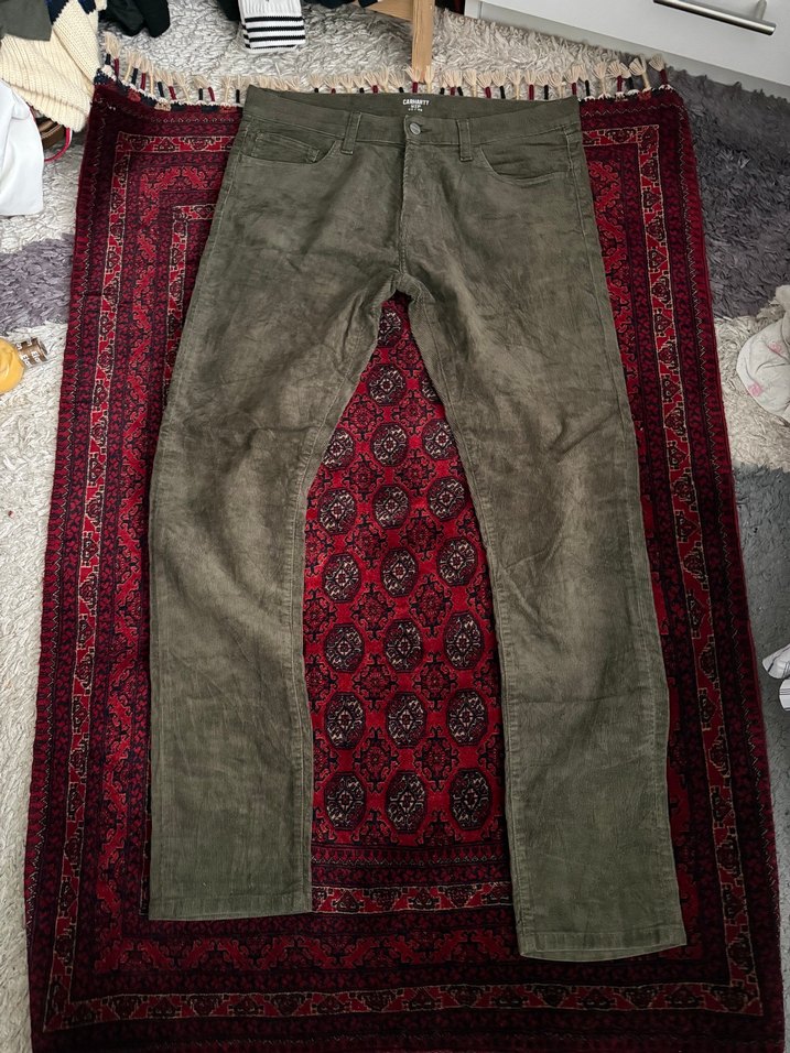 Carhartt unisex kadife pantolon — görsel 5/9