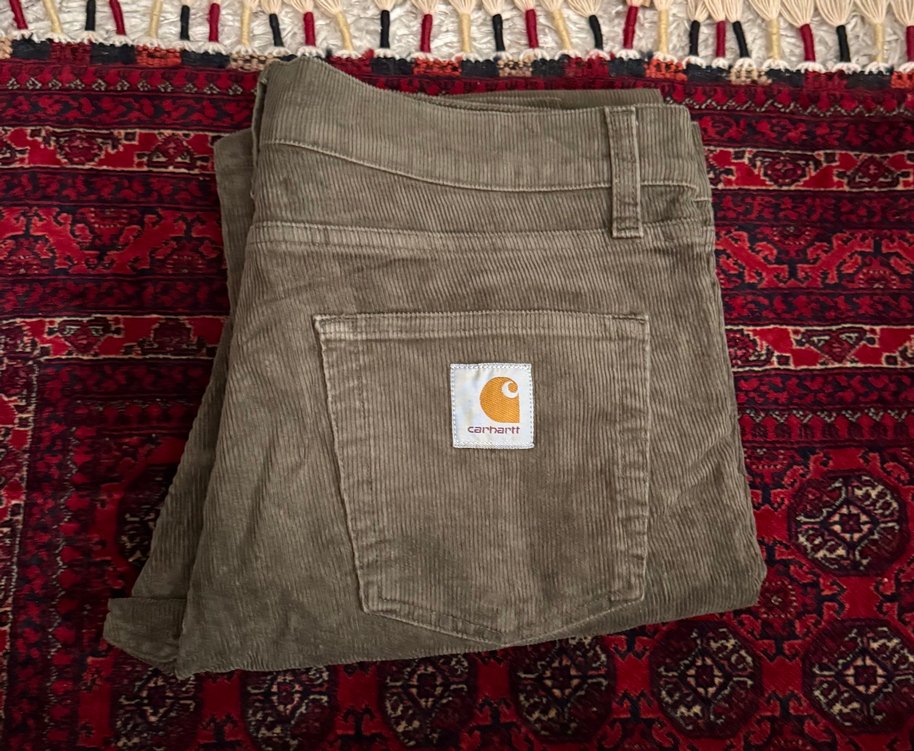Carhartt unisex kadife pantolon — görsel 7/9
