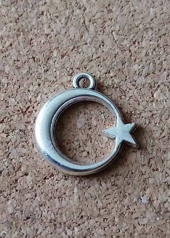  15 Adet Alpaka AyYıldız Püskül&Kolye Ucu