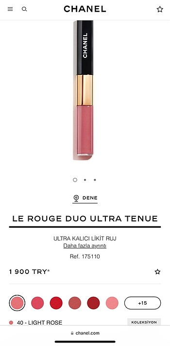 Chanel Chanel ruj+gloss