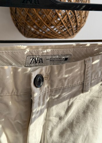Krem zara beyaz pantolon - Görsel 2
