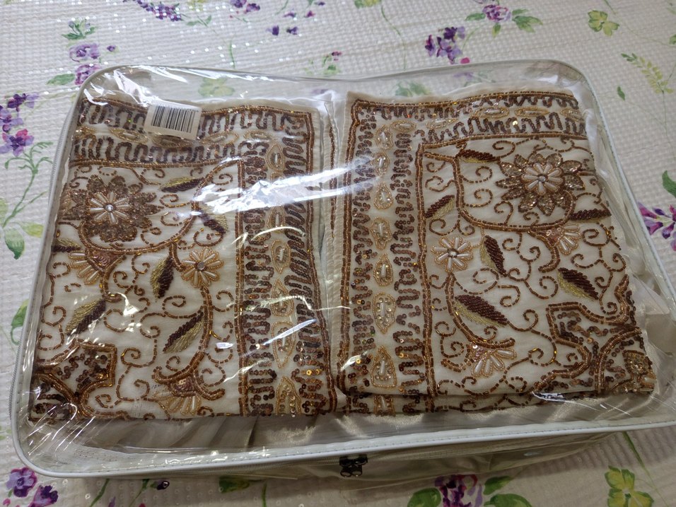 İşlemeli otantik Yatak Örtüsü - Görsel 5