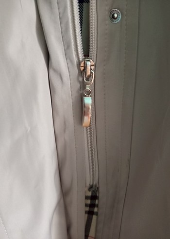 Bej Midi Trençkot - Görsel 3