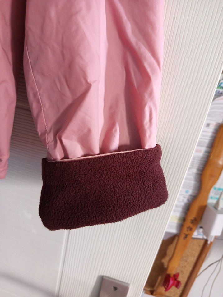 Pembe Fermuarlı Midi Kadın Ceket - Görsel 4