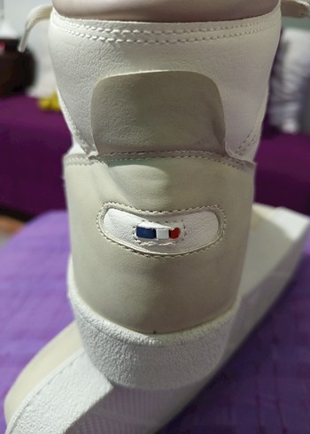 U.S. Polo Krem Kadın Spor Ayakkabı - Görsel 3