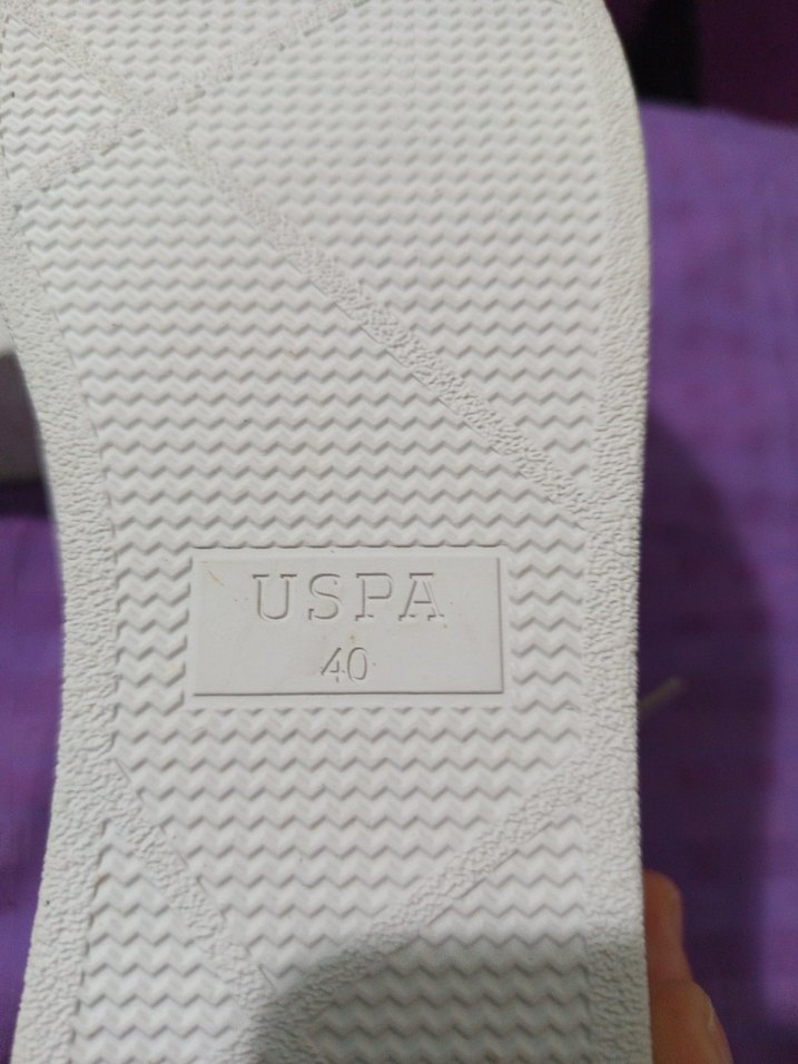 U.S. Polo Krem Kadın Spor Ayakkabı - Görsel 5