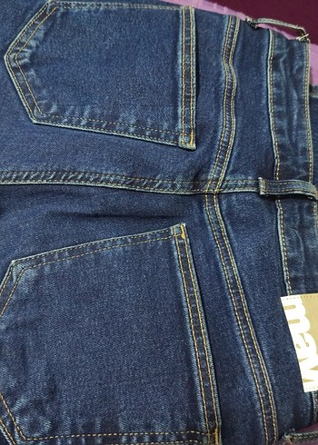 Maria Real Blue Derin Lacivert Jean Pantolon - Görsel 2