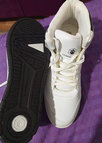 Beyaz Street Wear Erkek Bağcık - Görsel 3