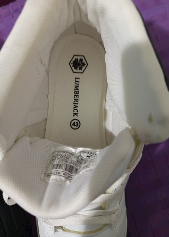 Beyaz Street Wear Erkek Bağcık - Görsel 2