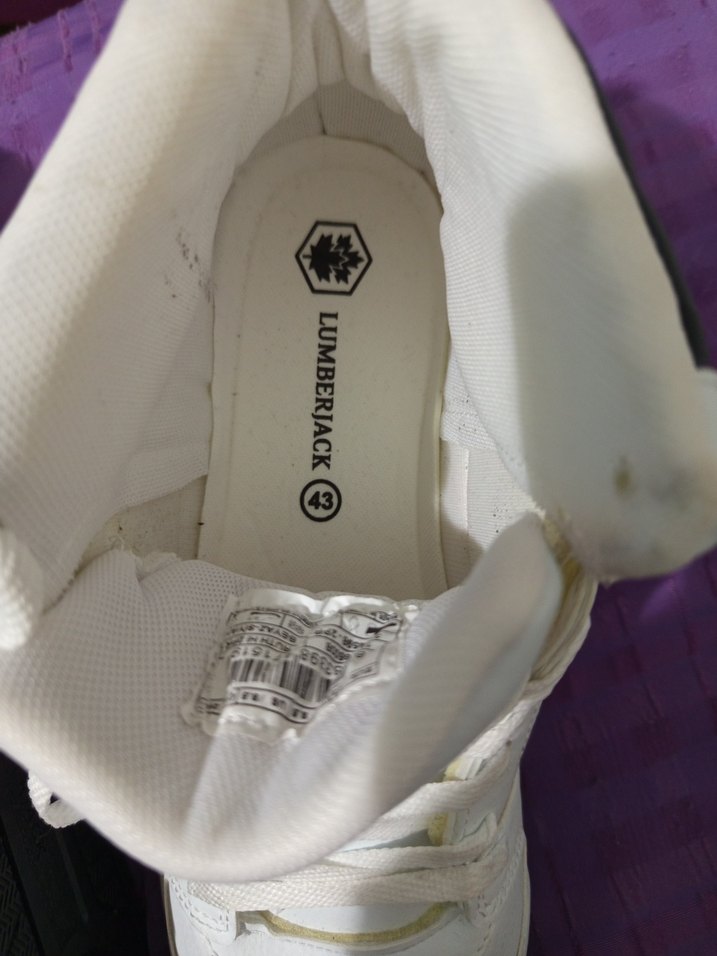 Beyaz Street Wear Erkek Bağcık - Görsel 2