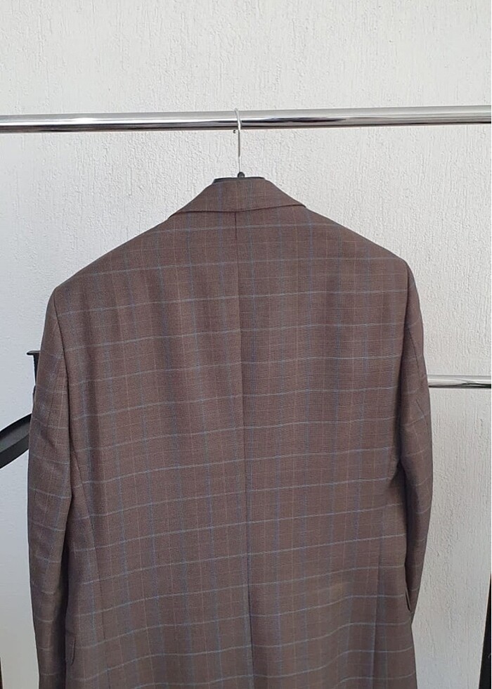 COMİENZO Kahverengi altınyıldız kumaş erkek ceket - Görsel 3