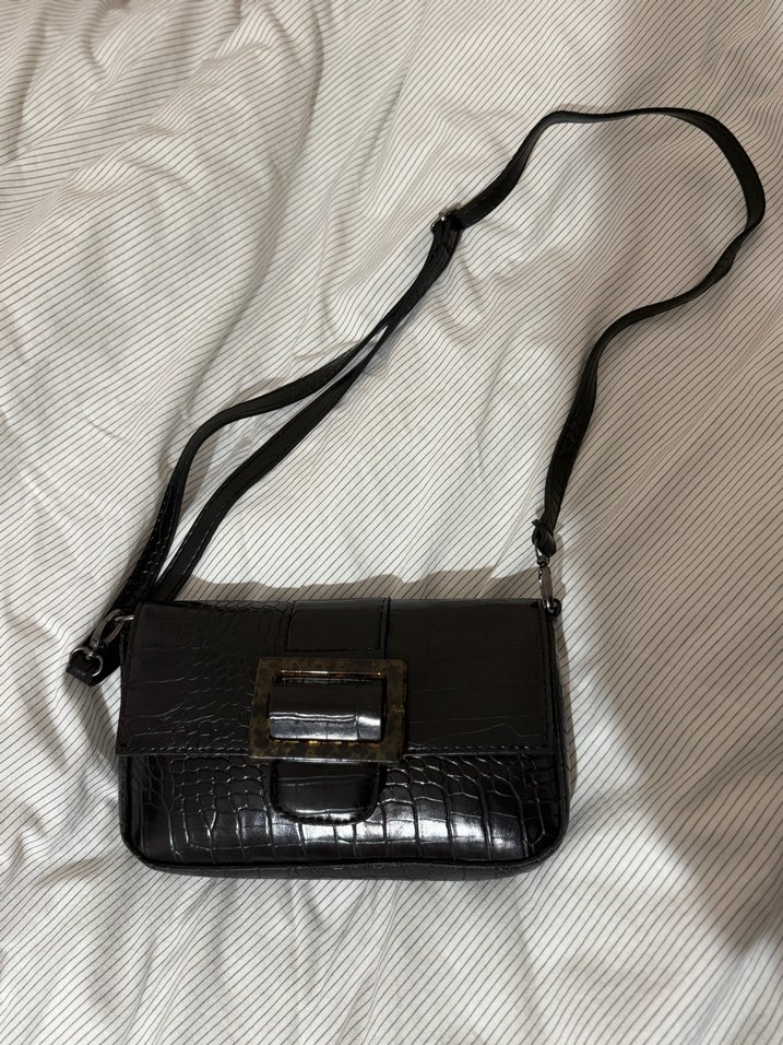 Kahverengi Deri  Kadın Çanta - Görsel 2