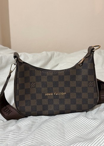 Kahverengi Kemerli Kadın Deri Çapraz Çanta - Görsel 4