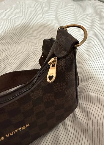 Kahverengi Kemerli Kadın Deri Çapraz Çanta - Görsel 3