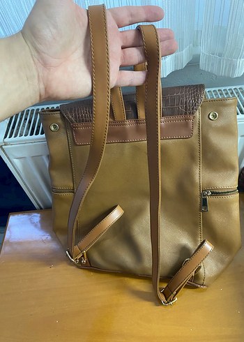 Kadın Parlak Mavi Fermuarlı Sırt Çantası açıklamayı okuyun - Görsel 18