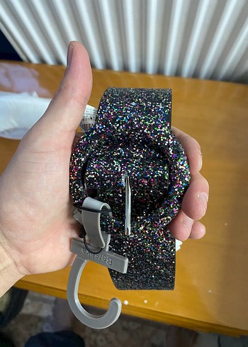 Bershka Parlak Tokalı Kadın Kemer - Görsel 4