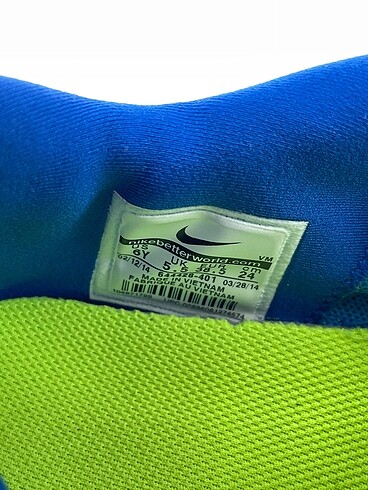 38 Beden mavi Renk Nike Spor Ayakkabı %70 İndirimli.