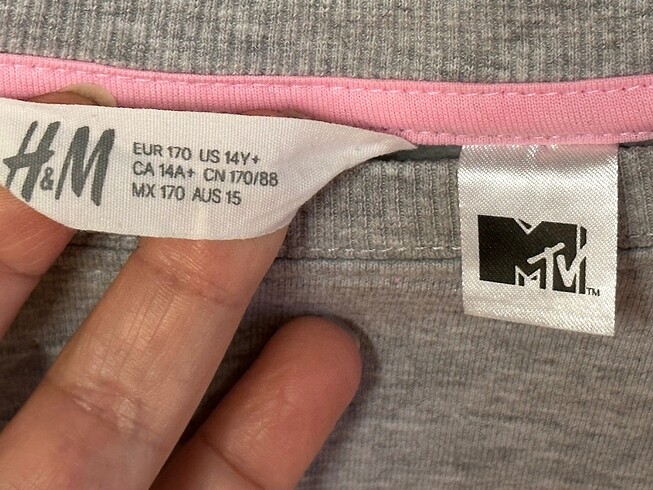 13-14 Yaş Beden H&M tshirt