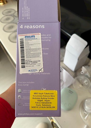 Elektirikli Philips Göğüs Pompası - Görsel 2
