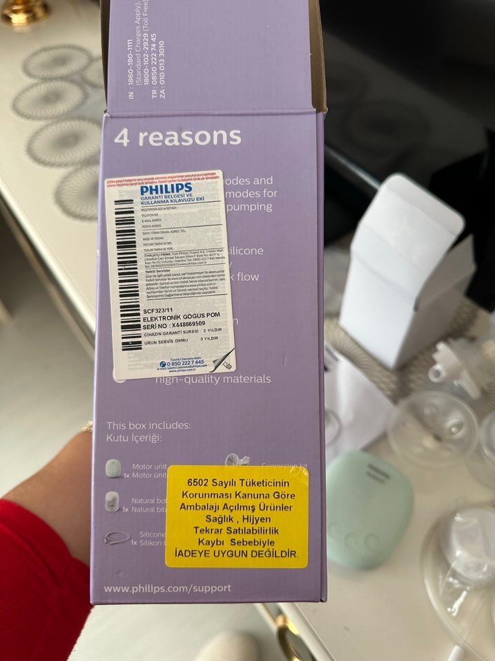 Elektirikli Philips Göğüs Pompası - Görsel 2