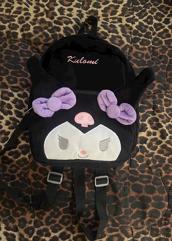 Kuromi peluş çanta