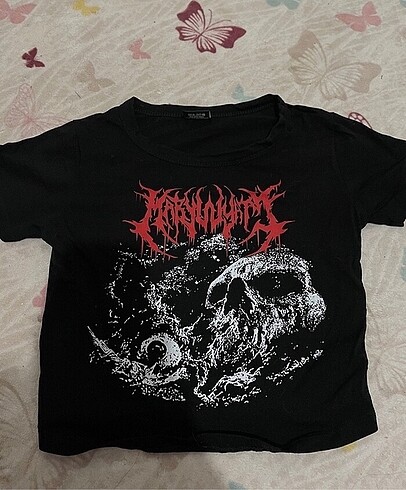 Killstar Köstebek crop baby tee