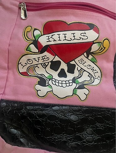 American Vintage Ed Hardy çanta y2k