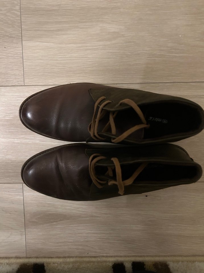 Kahverengi Deri Erkek Bot - Görsel 4