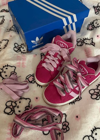 Adidas Pembe Campus Ayakkabi