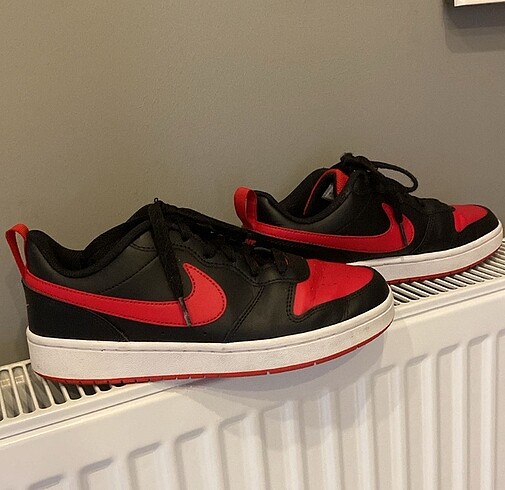 39 Beden siyah Renk COURT BOROUGH LOW 2 siyah Nike kadın ayakkabı