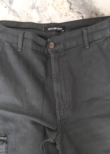 Defacto Siyah Kemerli Erkek Denim Pantolon