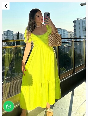 s Beden Neon elbise