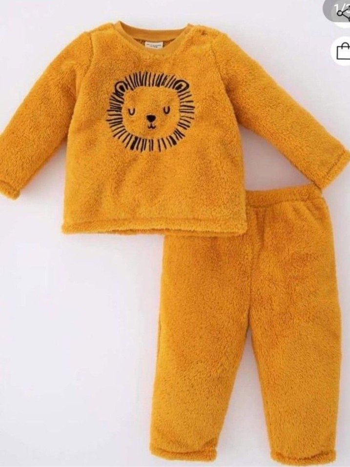 Defacto Sifir Erkek Pelus Pijama Takım - Görsel 4