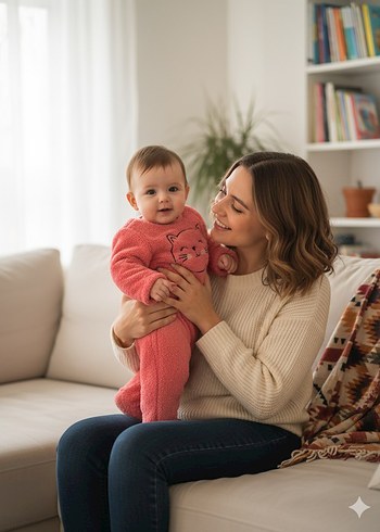 12-18 Ay Beden Defacto Sıfır Kız Peluş Pijama Takım