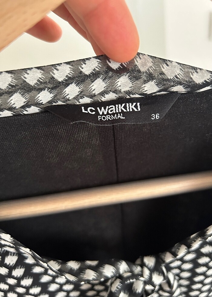 astarlı viskon elbise - Görsel 4