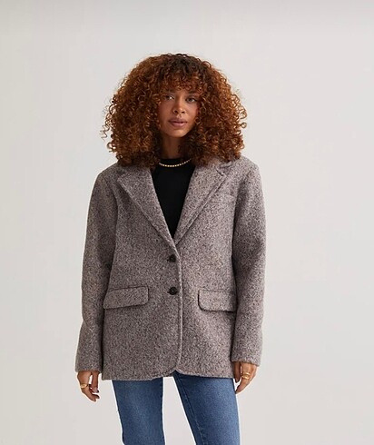 s Beden kahverengi Renk Harrow Blazer ceket